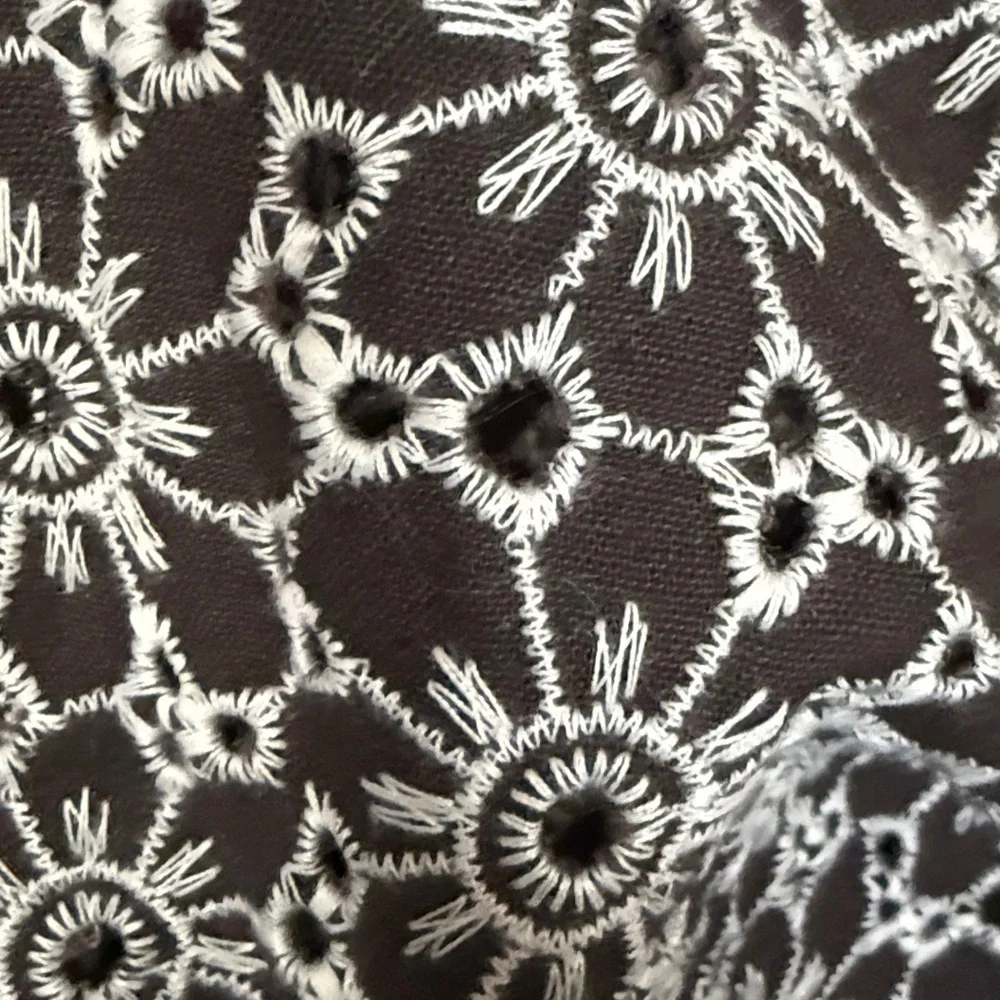 Free People Dream A Little Dream Top/Shacket Floral Black, Ivory $128 NWT Sz XS